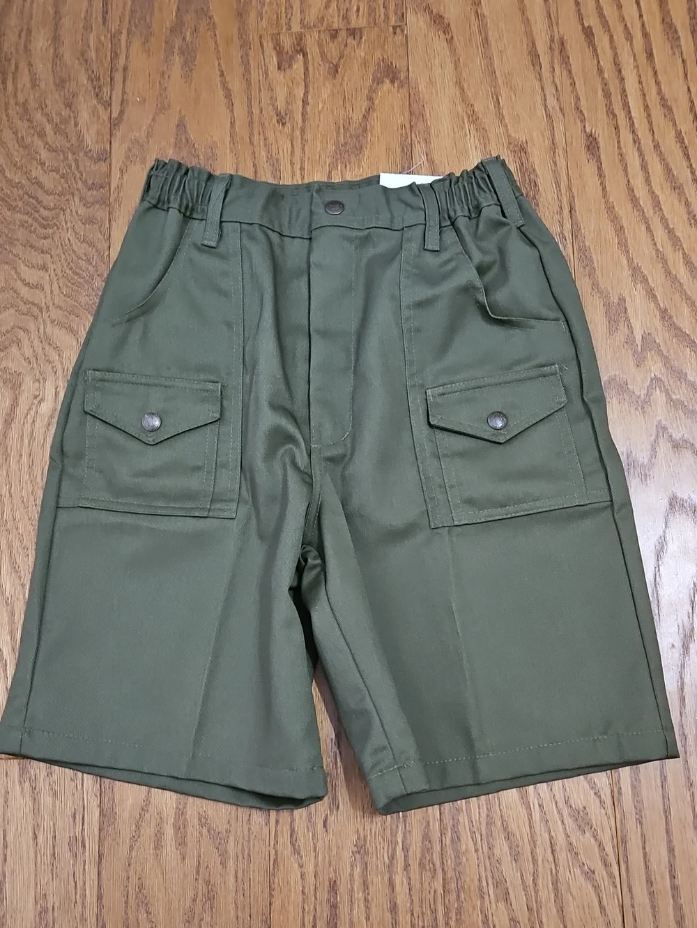 Vintage Boy Scouts of America (BSA) official uniform shorts Sz 14 Waist 27 NWT